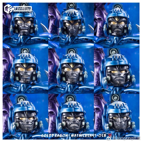 JXFigures Cold Dragon MetalBeast 01B New Color Images